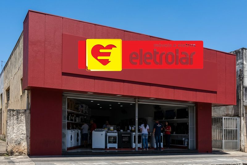 Fachada da loja Eletrolar em Bacabal Design