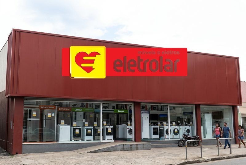 Fachada da loja Eletrolar em Santa Inês Design