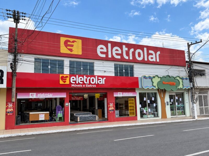 Fachada da loja Eletrolar em Bacabal