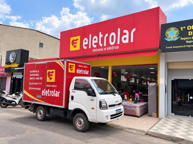 Fachada da loja Eletrolar em Bom Jardim