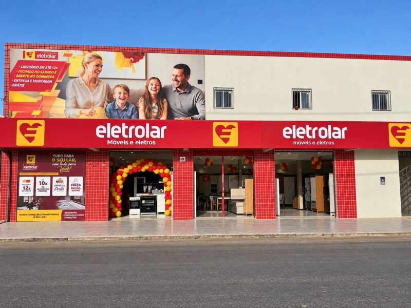 Fachada da loja Eletrolar em Pindaré Mirim