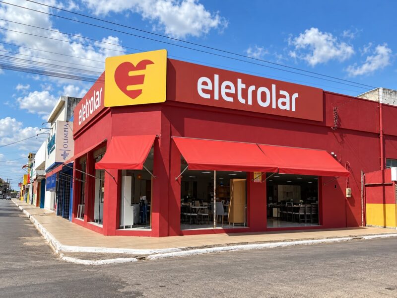 Fachada da loja Eletrolar em Santa Luzia