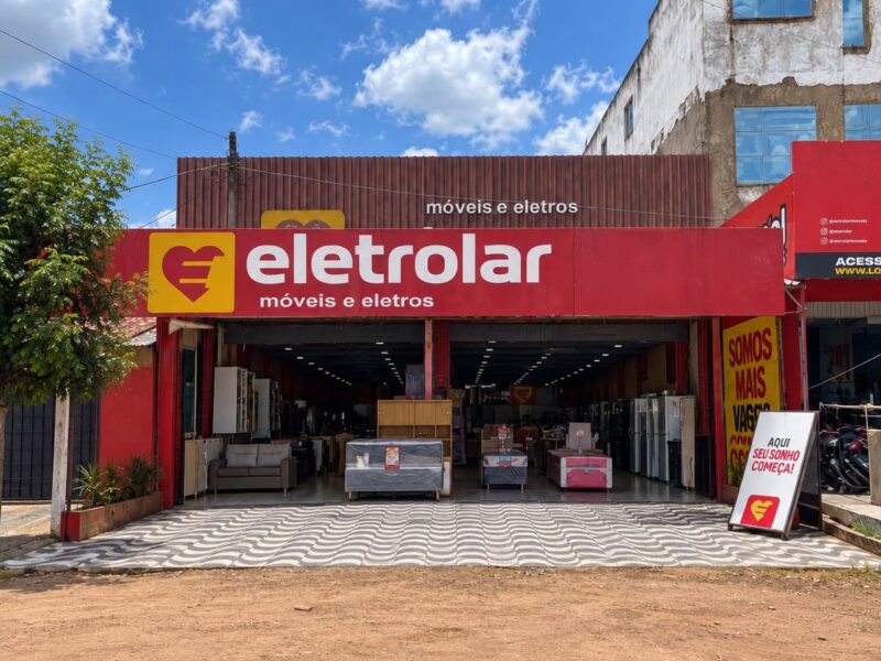 Fachada da loja Eletrolar em Vitória do Mearim